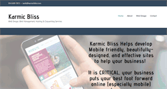 Desktop Screenshot of karmicbliss.com